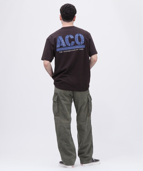 AVIREX（アヴィレックス）の「《CROSSOVER》DENIM POCKET T-SHIRT / クロスオーバー デニム ポケット Tシャツ  / AVIREX / アヴィレックス（Tシャツ/カットソー・メンズ・ホワイト/ブラック/オリーブ・MEDIUM/LARGE/X-LARGE/XX-LARGE）」の10枚目の写真