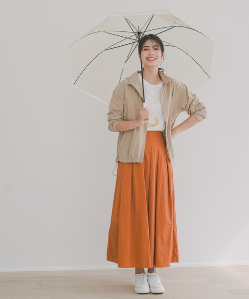 Elura（エルーラ）の「＜梅雨対応＞撥水マンパ/122203（マウンテンパーカー・レディース・ダークネイビー/ベージュ・FREE）」の14枚目の写真