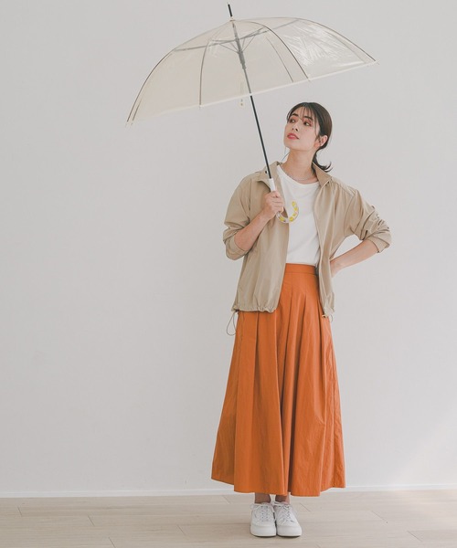 Elura（エルーラ）の「＜梅雨対応＞撥水マンパ/122203（マウンテンパーカー・レディース・ダークネイビー/ベージュ・FREE）」の16枚目の写真