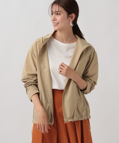 Elura（エルーラ）の「＜梅雨対応＞撥水マンパ/122203（マウンテンパーカー・レディース・ダークネイビー/ベージュ・FREE）」の21枚目の写真