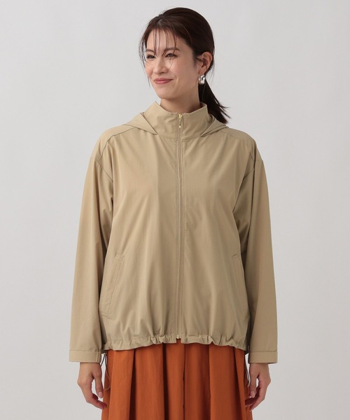 Elura（エルーラ）の「＜梅雨対応＞撥水マンパ/122203（マウンテンパーカー・レディース・ダークネイビー/ベージュ・FREE）」の22枚目の写真