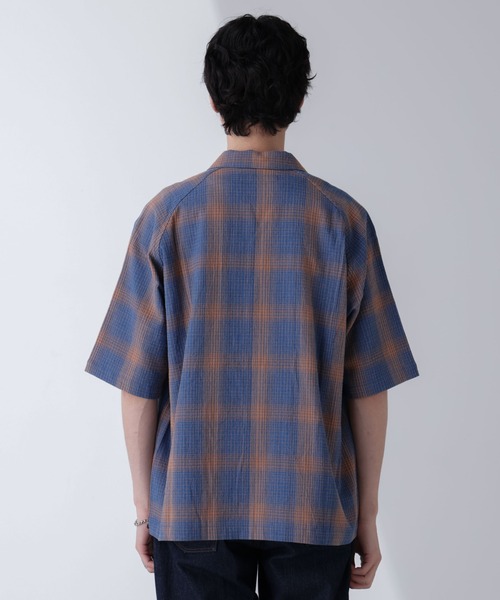 NANO universe（ナノユニバース）の「パナマクロスチェックオープンカラーシャツ（シャツ/ブラウス・メンズ・その他1/その他2・M/L）」の20枚目の写真