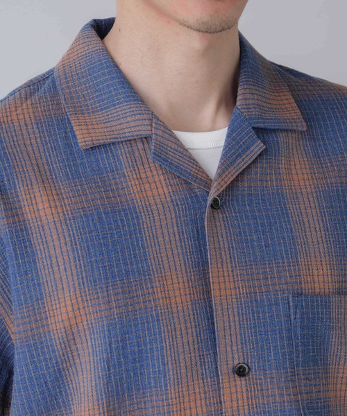 NANO universe（ナノユニバース）の「パナマクロスチェックオープンカラーシャツ（シャツ/ブラウス・メンズ・その他1/その他2・M/L）」の19枚目の写真