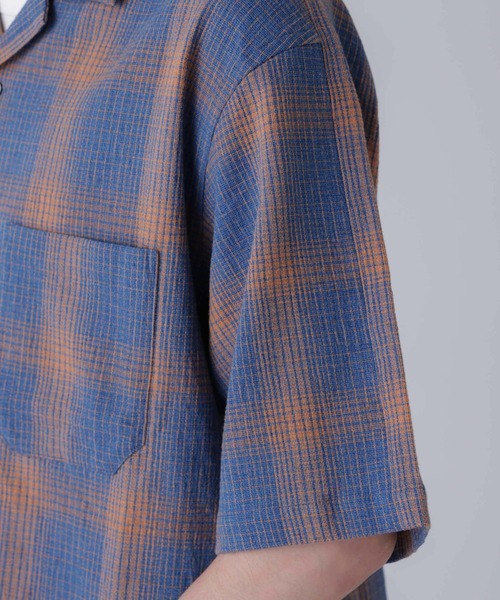 NANO universe（ナノユニバース）の「パナマクロスチェックオープンカラーシャツ（シャツ/ブラウス・メンズ・その他1/その他2・M/L）」の18枚目の写真