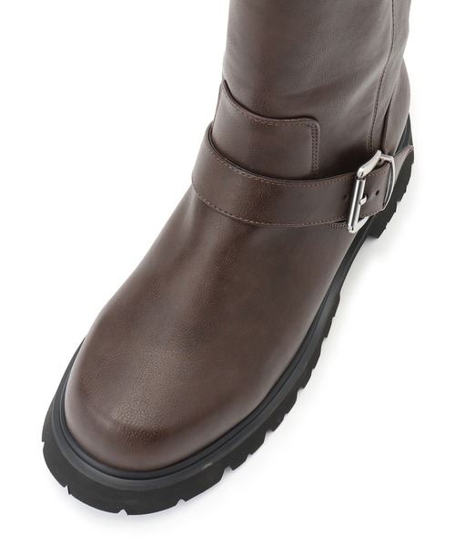 Juze（ジュゼ）の「エンジニアブーツ（ブーツ・レディース・ブラック/ダークブラウン・L/M/S）」の15枚目の写真