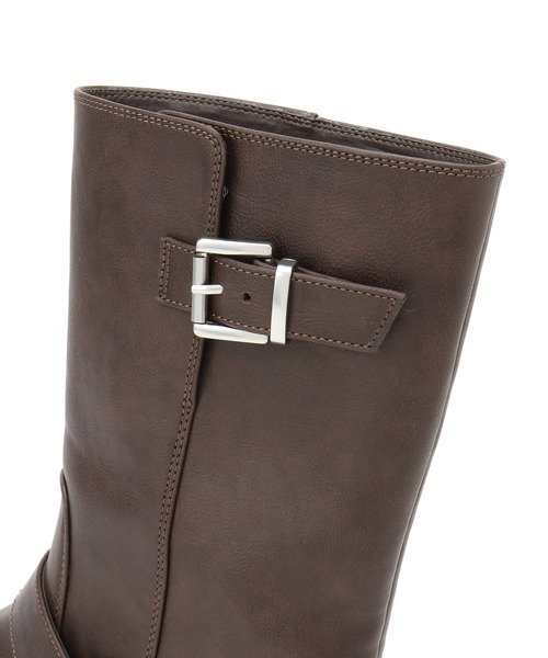 Juze（ジュゼ）の「エンジニアブーツ（ブーツ・レディース・ブラック/ダークブラウン・L/M/S）」の13枚目の写真