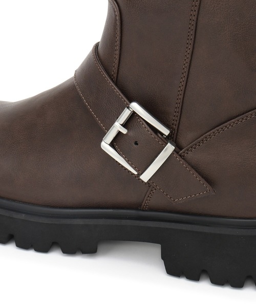 Juze（ジュゼ）の「エンジニアブーツ（ブーツ・レディース・ブラック/ダークブラウン・L/M/S）」の12枚目の写真