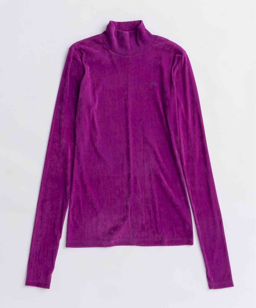 Velor Mesh Tops/ベロアメッシュトップス【MAISON SPECIAL