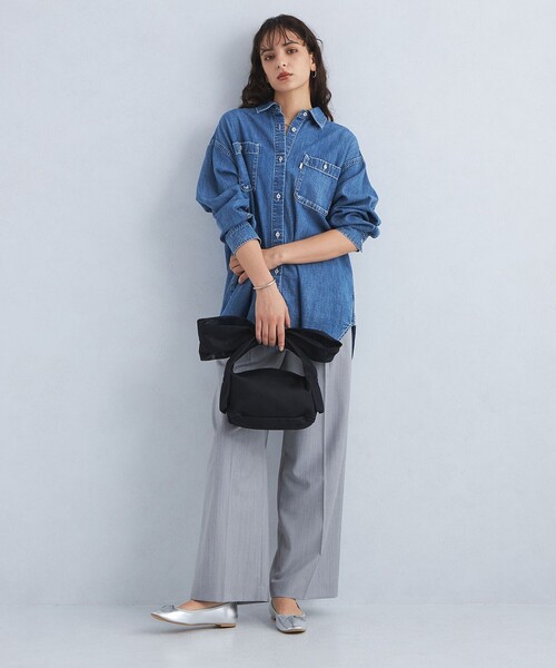 HELOYSE（エロイーズ）の「＜HELOYSE＞バニーリボン バッグ（ハンドバッグ・レディース・ブラック・FREE）」の4枚目の写真