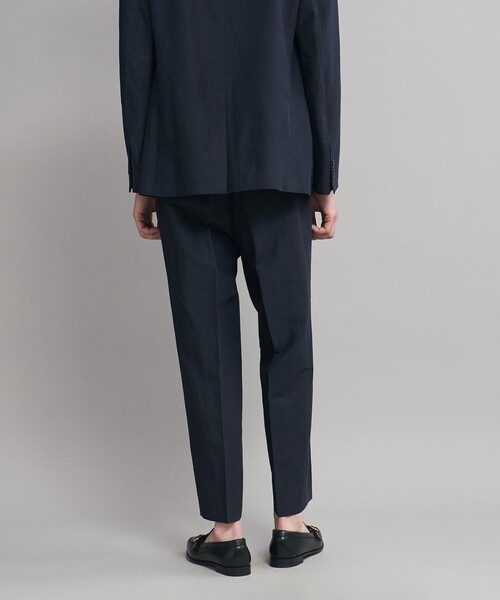 SOVEREIGN UNITED ARROWS ネイビー スラックス 1プリーツ SOVEREIGN（ソブリン）の「＜SOVEREIGN＞ センタークリース 1