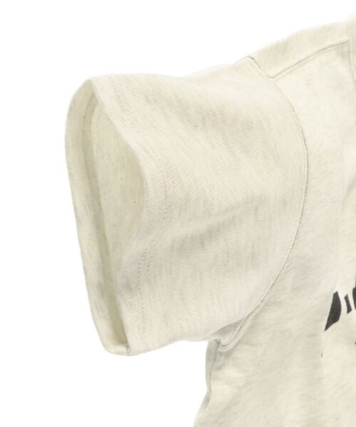 BRANSHES（ブランシェス）の「【ゆったり】カレッジロゴ7分袖Tシャツ（Tシャツ/カットソー・キッズ・ピンク系その他/杢グレー/キャメル/キナリ・80/100/110/120/140/130/150/90）」の8枚目の写真