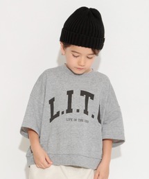 BRANSHES | 【ゆったり】カレッジロゴ7分袖Tシャツ(Tシャツ/カットソー)