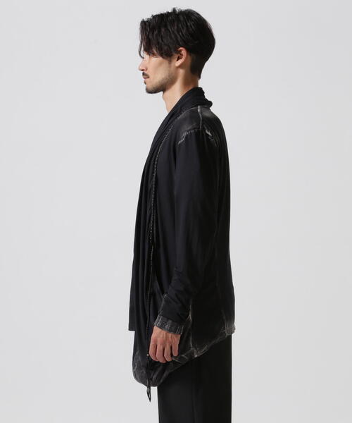 KMRii（ケムリ）の「KMRii/ケムリ/別注Cordoba Cardigan（カーディガン/ボレロ・メンズ・ブラック・3/2/1）」の3枚目の写真