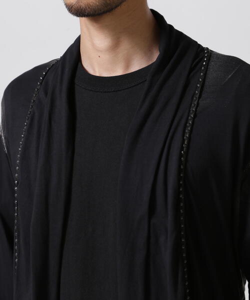 KMRii（ケムリ）の「KMRii/ケムリ/別注Cordoba Cardigan（カーディガン/ボレロ・メンズ・ブラック・3/2/1）」の14枚目の写真