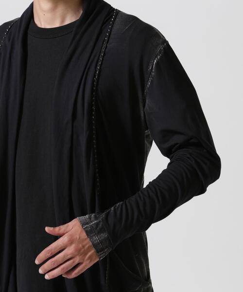 KMRii（ケムリ）の「KMRii/ケムリ/別注Cordoba Cardigan（カーディガン/ボレロ・メンズ・ブラック・3/2/1）」の13枚目の写真