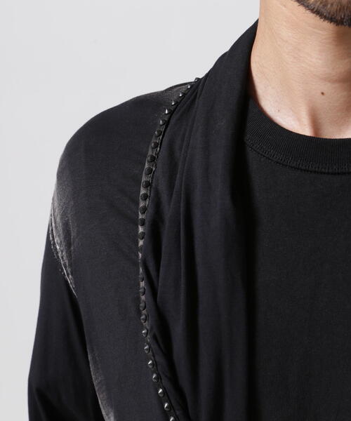 KMRii（ケムリ）の「KMRii/ケムリ/別注Cordoba Cardigan（カーディガン/ボレロ・メンズ・ブラック・3/2/1）」の12枚目の写真