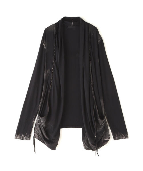 KMRii（ケムリ）の「KMRii/ケムリ/別注Cordoba Cardigan（カーディガン/ボレロ・メンズ・ブラック・3/2/1）」の8枚目の写真