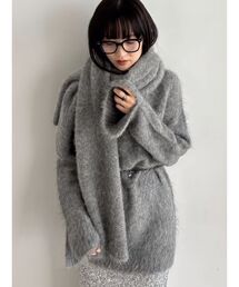 LAGUNAMOON（ラグナムーン）の「アルパカシャギーミニワンピース（ワンピース・レディース）」