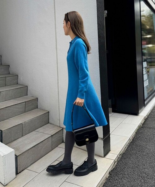 NOLLEY’S(ノーリーズ)の「【CHRISTIAN VILLA/クリスチャンヴィラ】 カブセショルダーバッグ(ショルダーバッグ・レディース・ブラック・FREE)」の2枚目の写真