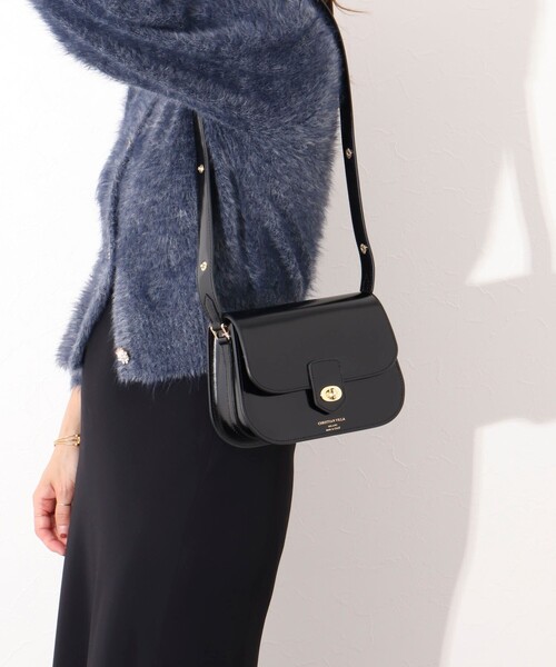 NOLLEY’S(ノーリーズ)の「【CHRISTIAN VILLA/クリスチャンヴィラ】 カブセショルダーバッグ(ショルダーバッグ・レディース・ブラック・FREE)」の10枚目の写真