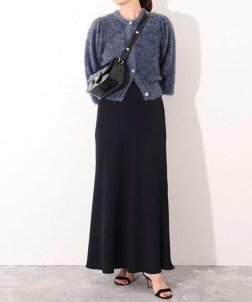 NOLLEY’S(ノーリーズ)の「【CHRISTIAN VILLA/クリスチャンヴィラ】 カブセショルダーバッグ(ショルダーバッグ・レディース・ブラック・FREE)」の11枚目の写真