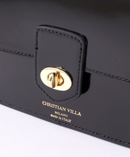 NOLLEY’S(ノーリーズ)の「【CHRISTIAN VILLA/クリスチャンヴィラ】 カブセショルダーバッグ(ショルダーバッグ・レディース・ブラック・FREE)」の21枚目の写真