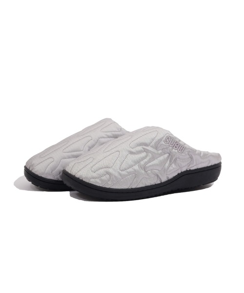 SUBU（スブ）の「SUBU/スブ/OUTLINE/アウトライン スリッポンサンダル（スリッポン・レディース・ブラック/シルバー・0/1/2）」の4枚目の写真