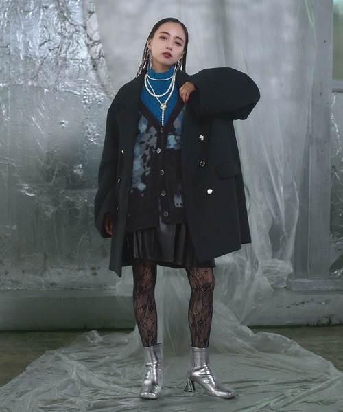 HARE（ハレ）の「ウールミドルテーラードジャケットコート(HARE