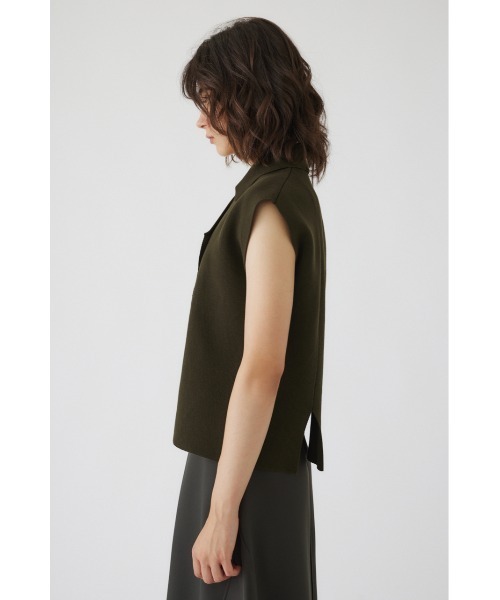 RIM.ARK（リムアーク）の「Cotton knit vest tops（ニット