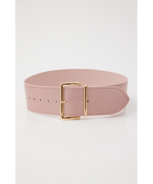 rienda（リエンダ）の「ビッグバックルベルト（ベルト・レディース・ブラック/ライトベージュ/ピンク・FREE）」の4枚目の写真