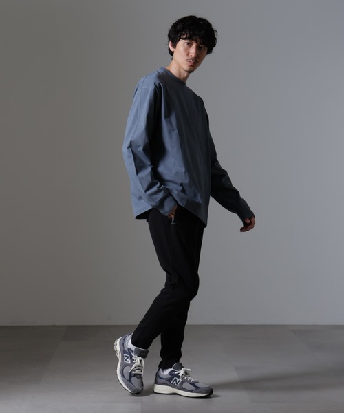 NANO universe（ナノユニバース）の「テックフリースパンツ（その他パンツ・メンズ・ブラック/グレー/チャコール・L/M/S/XL）」の7枚目の写真