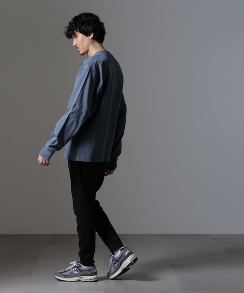 NANO universe（ナノユニバース）の「テックフリースパンツ（その他パンツ・メンズ・ブラック/グレー/チャコール・L/M/S/XL）」の8枚目の写真