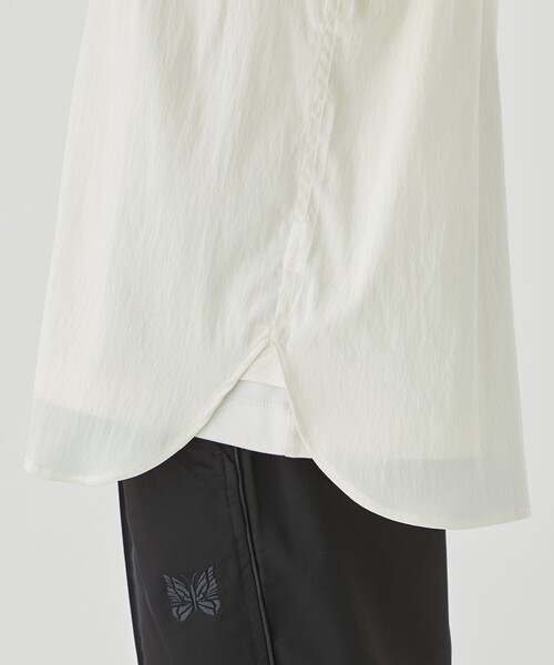 Needles(ニードルス)の「【Needles/ニードルズ】EX.Track Tape S/S Shirt(シャツ/ブラウス・メンズ・イエロー/キナリ/ブラック・L/M/S)」の12枚目の写真