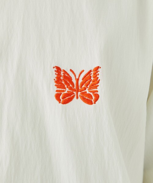 Needles(ニードルス)の「【Needles/ニードルズ】EX.Track Tape S/S Shirt(シャツ/ブラウス・メンズ・イエロー/キナリ/ブラック・L/M/S)」の14枚目の写真