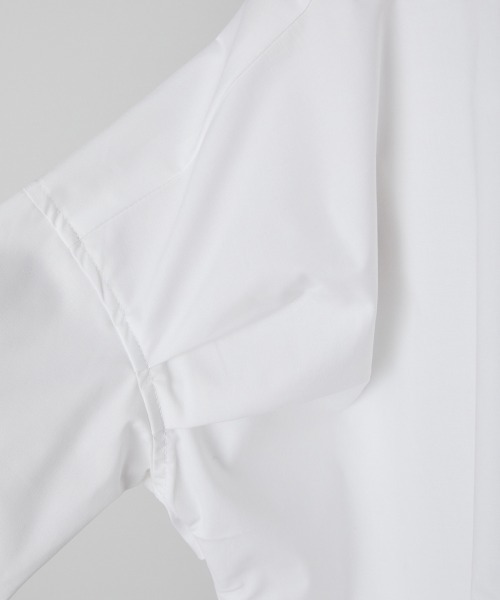 riziere（リジェール）の「バンドカラーリラックスシャツ（ボタン取り外し対応）（シャツ/ブラウス・キッズ・ホワイト/ベージュ/グレー/ブラック・90/100/110/120/130/140/150/160）」の16枚目の写真