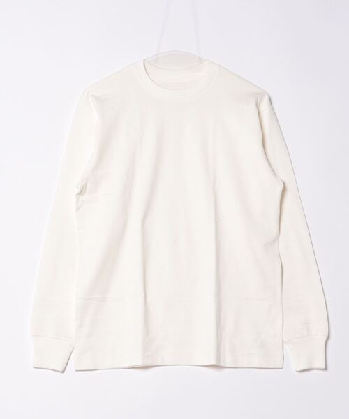 HANES(ヘインズ)の「【HANES/ヘインズ】SHIRO ロングスリーブTシャツ HM4-A201(Tシャツ/カットソー・メンズ・ホワイト・MEDIUM/LARGE/X-LARGE/SMALL)」の1枚目の写真
