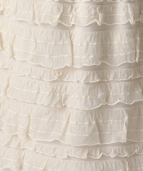 FOREVER 21（フォーエバー トゥエンティーワン）の「【2024FW】フリルＩラインスカート（スカート・レディース・ナチュラル/ブラック・SMALL/MEDIUM）」の17枚目の写真