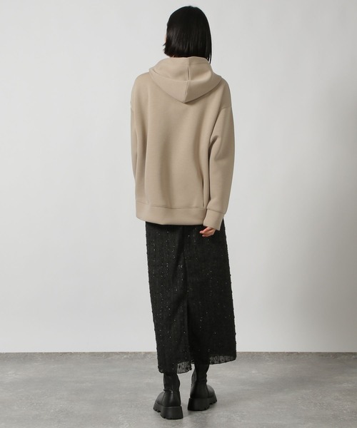 LAKOLE(ラコレ)の「スパンコールナロースカート / 151505(スカート・レディース・アイボリー/ブラック・FREE)」の13枚目の写真