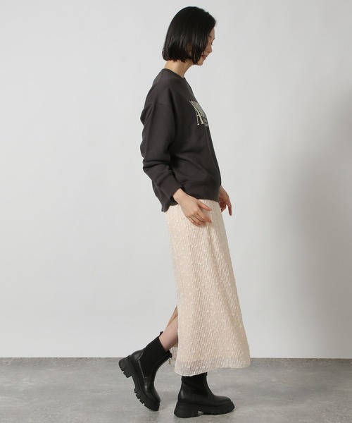 LAKOLE(ラコレ)の「スパンコールナロースカート / 151505(スカート・レディース・アイボリー/ブラック・FREE)」の19枚目の写真