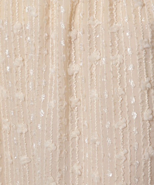 LAKOLE(ラコレ)の「スパンコールナロースカート / 151505(スカート・レディース・アイボリー/ブラック・FREE)」の10枚目の写真