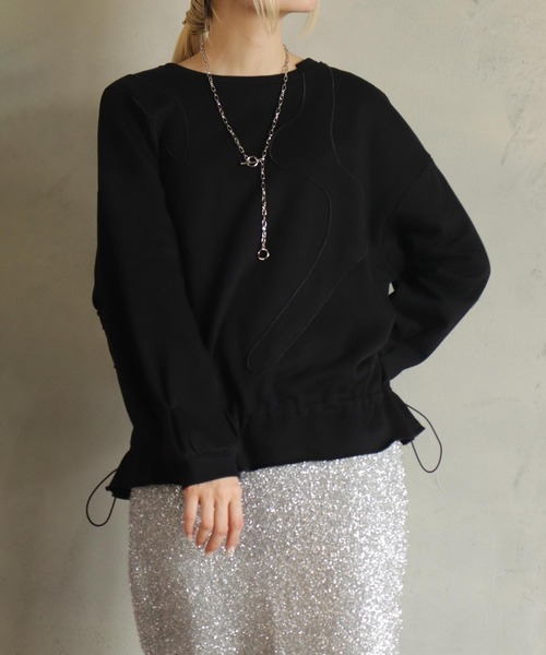 【セール】すそドロスト変形T（Tシャツ/カットソー）｜BITTOKO（ビットコ） 5,404円