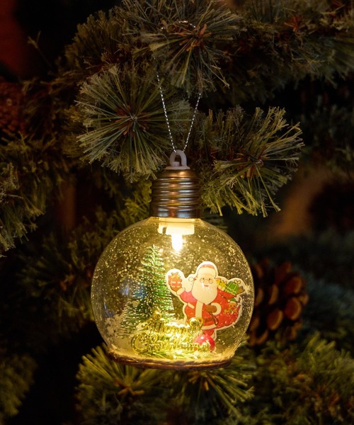 セール】【2024Xmas】LEDツリーサンタオーナメント（インテリア雑貨