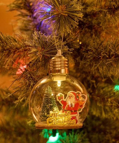 アスティエ オーナメント クリスマスツリー スマイル ニコちゃん