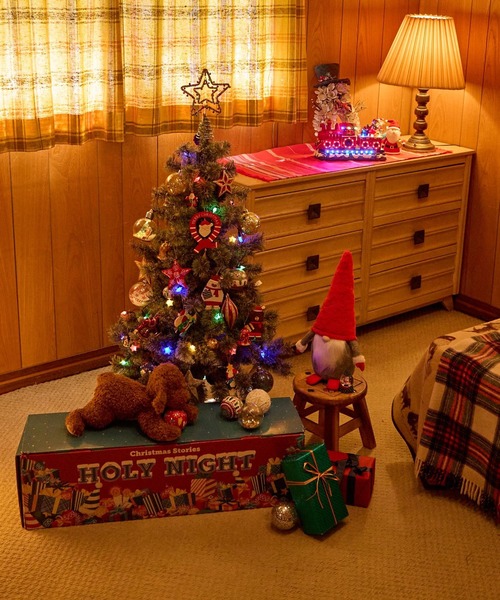 セール】【2024Xmas】LEDツリーサンタオーナメント（インテリア雑貨