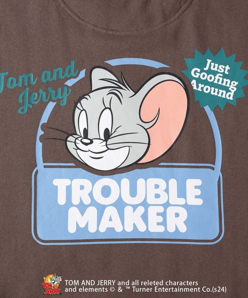 Tom&Jerry(トムアンドジェリー)の「TOM and JERRY(トムアンドジェリー)【メンズ】【WEB限定】クルーネックスウェット(スウェット・メンズ・ホワイト/ブラウン/オレンジ/ネイビー/ブラック・L/XL/M)」の9枚目の写真