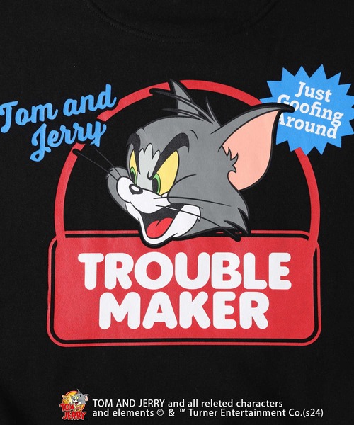Tom&Jerry(トムアンドジェリー)の「TOM and JERRY(トムアンドジェリー)【メンズ】【WEB限定】クルーネックスウェット(スウェット・メンズ・ホワイト/ブラウン/オレンジ/ネイビー/ブラック・L/XL/M)」の14枚目の写真
