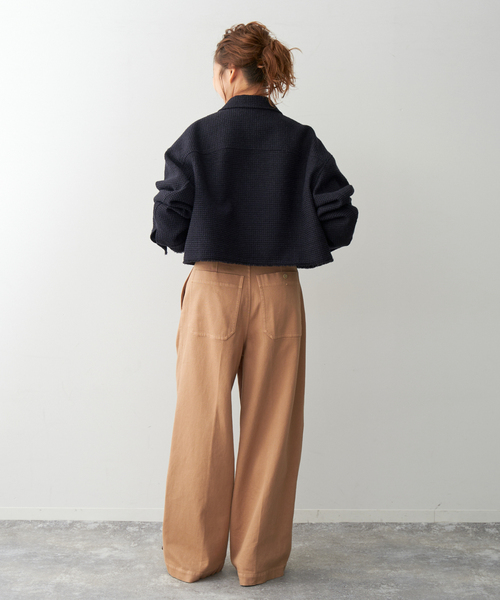 Spick & Span（スピックアンドスパン）の「ツイードクロップド