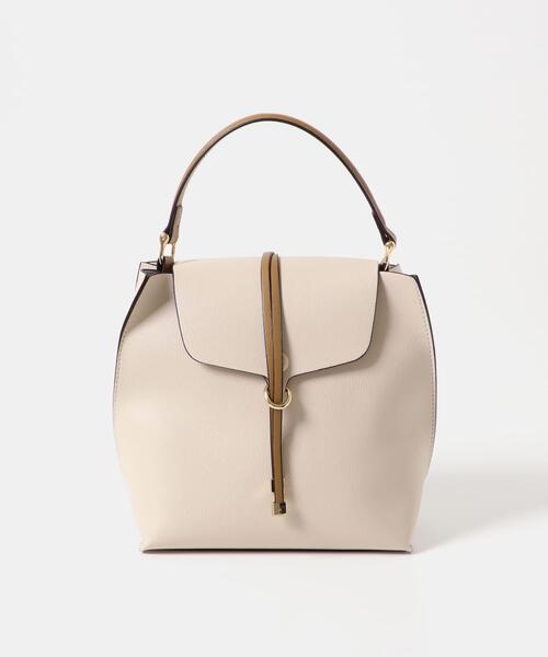 RODE SKO(ロデスコ)の「ワンハンドルフラップバッグ(ショルダーバッグ・レディース・グリーン系その他/ブラック/アイボリー/グレー・ONE)」の13枚目の写真