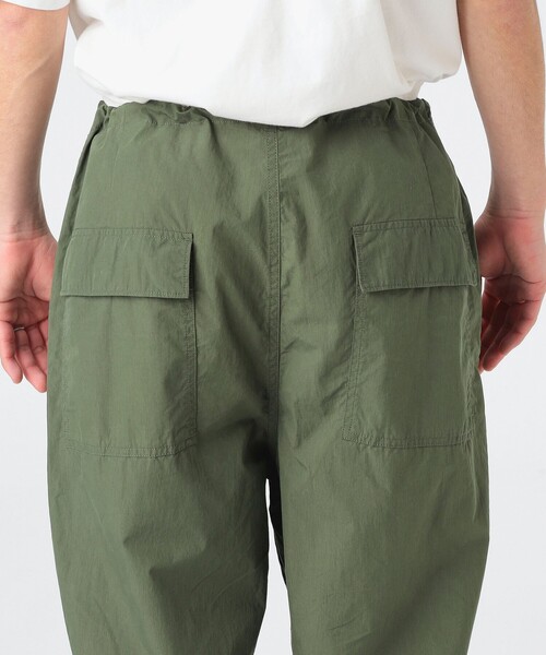 B:MING by BEAMS（ビーミングバイビームス）の「コットンナイロン オーバーパンツ（その他パンツ・メンズ・オリーブ/ブラック・L/M/S/XL）」の16枚目の写真