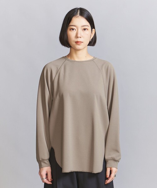 BEAUTY&YOUTH UNITED ARROWS(ビューティーアンドユースユナイテッドアローズ)の「【WEB限定】ドルマンスリーブ カットソー(Tシャツ/カットソー・レディース・モカ/ブラック/オフホワイト・FREE)」の11枚目の写真